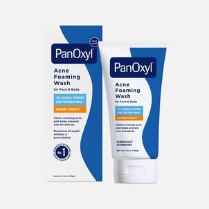 PanOxyl Acne Foaming Wash for Face & Body, 5.5 oz.